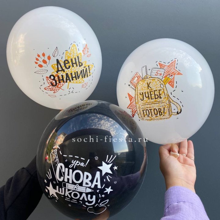Воздушный шар к 1 сентября в Саратове