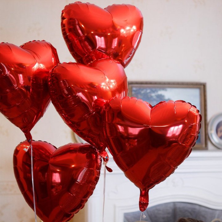 Фольгированный шар "Сердце" в Саратове