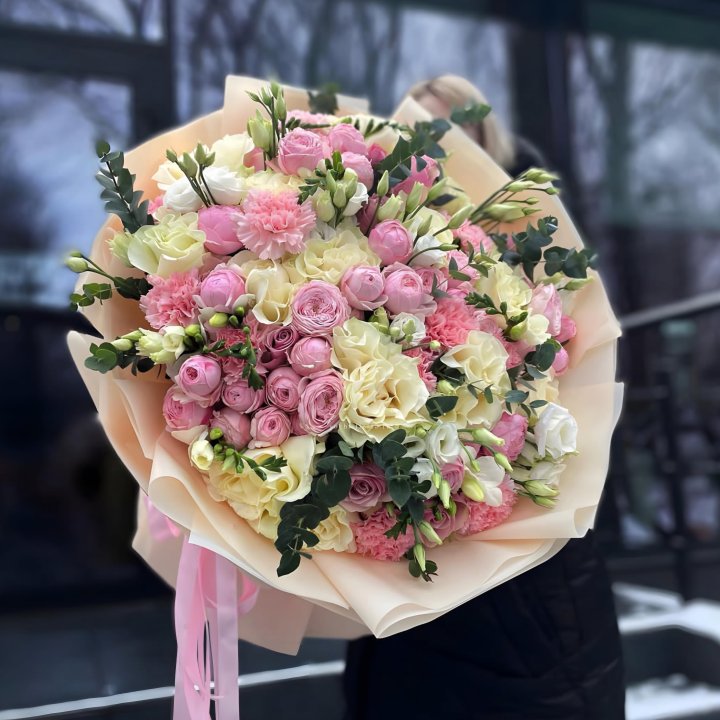 Авторский букет "Кристин" в Саратове