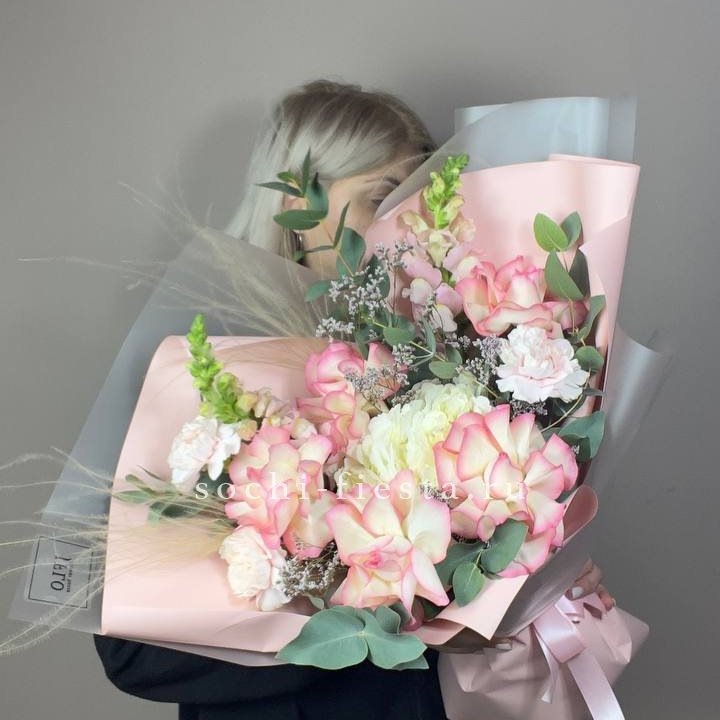  Букет  "Закат для неё" в Саратове