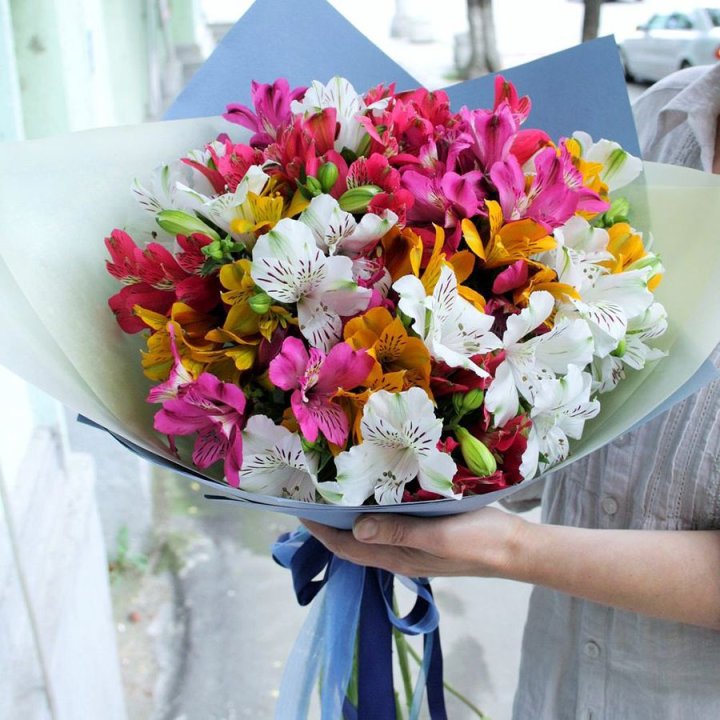 Микс альстромерий в Саратове