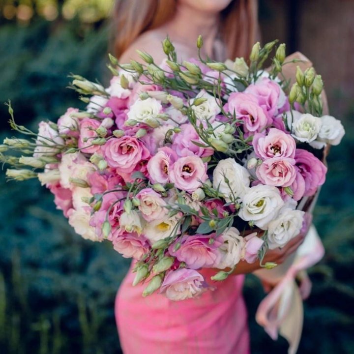 Букет эустом №1  в Саратове