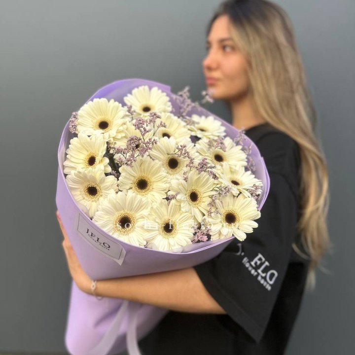 Букет голландских гербер "Лавандер" в Саратове