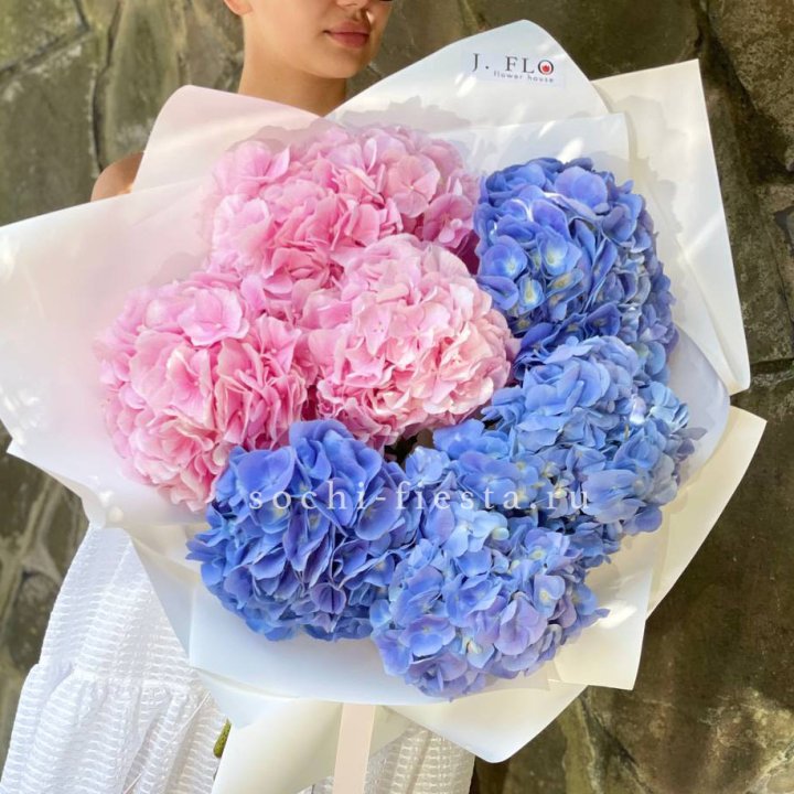 Букет гортензий №1 в Саратове