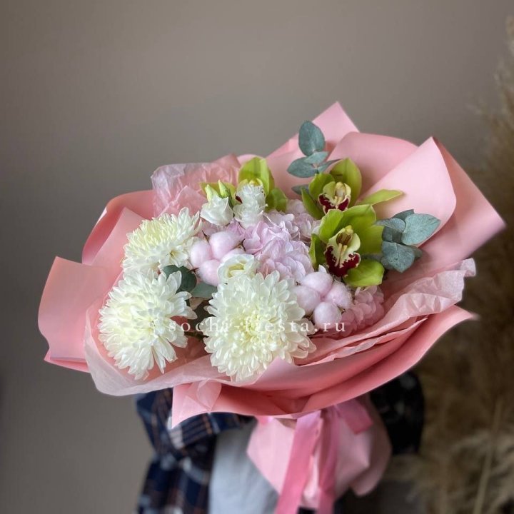  Букет с орхидеями "Вита" в Саратове