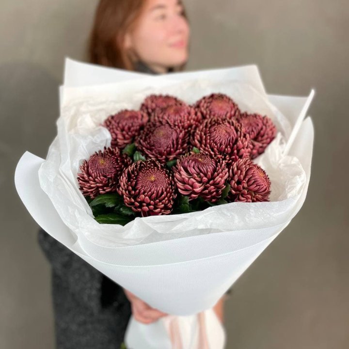 Букет хризантем "Касиопия" в Саратове