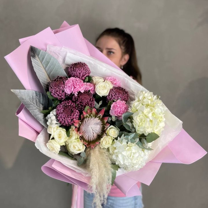 Дизайнерский букет №17 в Саратове