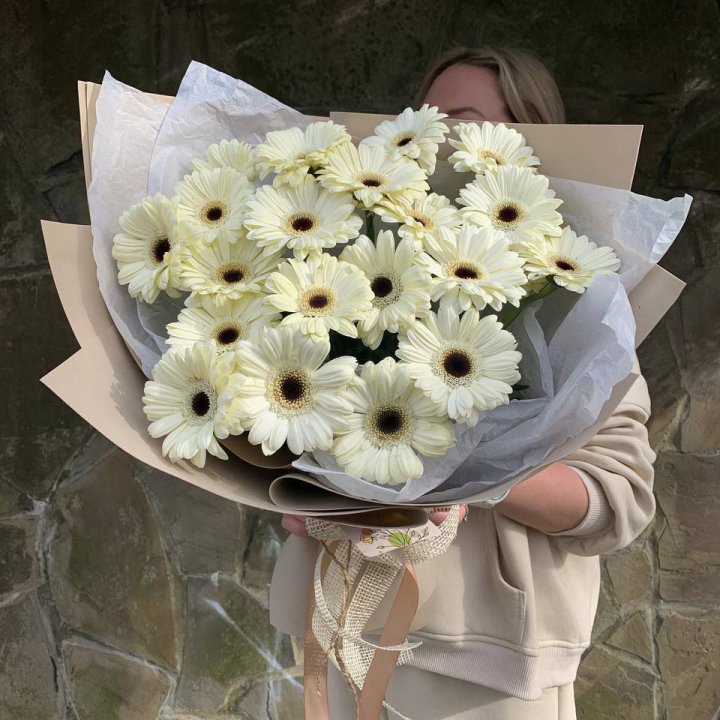 Букет голландских гербер "Шейн"" в Саратове