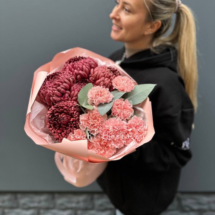 Дуо диантусы и бигуди в Саратове