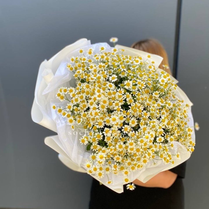 Букет ромашек "Фемели" в Саратове