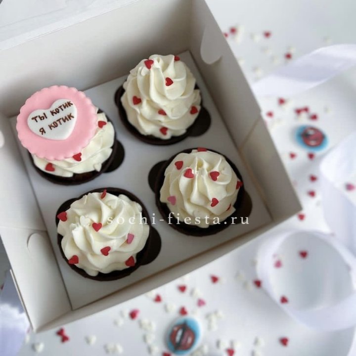 Набор капкейков "Для тебя" в Саратове