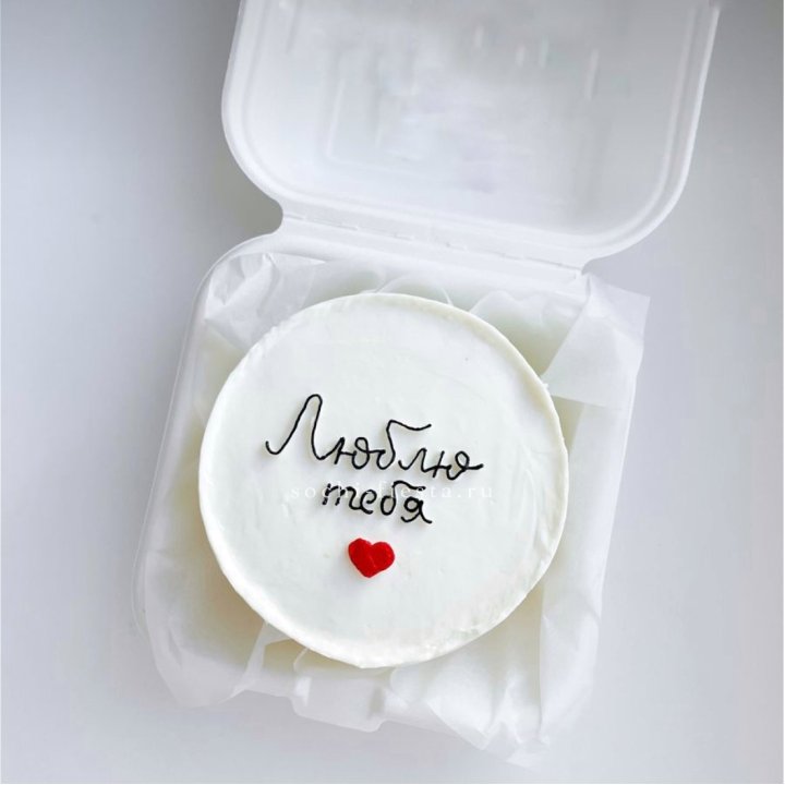 Бенто-торт "Люблю Тебя"  в Саратове