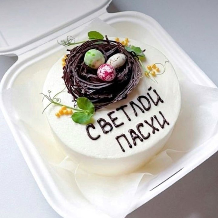 Бенто-торт "Светлой Пасхи" 1 в Саратове