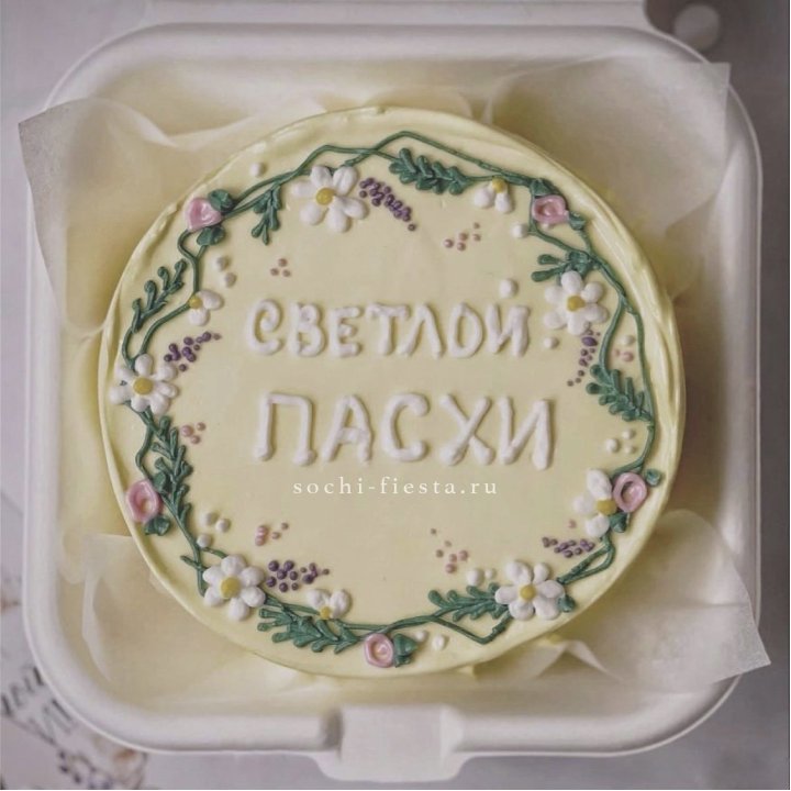 Бенто-торт "Светлой Пасхи" 2 в Саратове