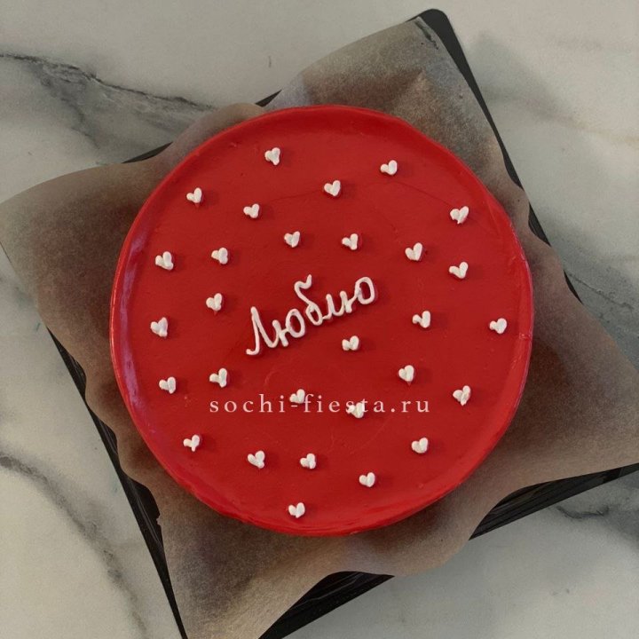 Бенто-торт "Люблю" в Саратове