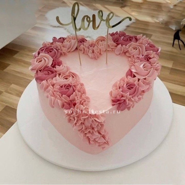 Торт "Сердце" 10 в Саратове