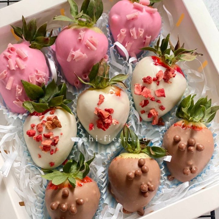 Клубника в шоколаде 9 ягод в Саратове