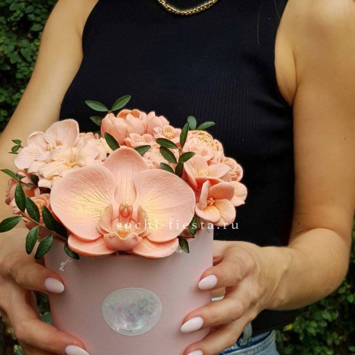 Шоколадный букет Орхидей в Саратове