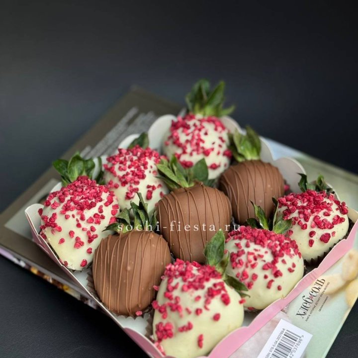 Клубника в шоколаде 9 ягод №2 в Саратове