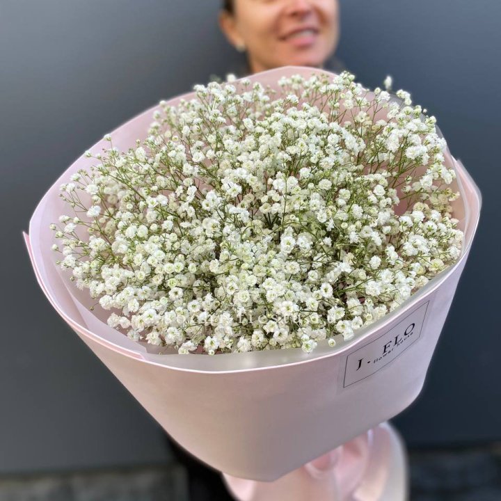 11 белых гипсофил в фоамиране в Саратове