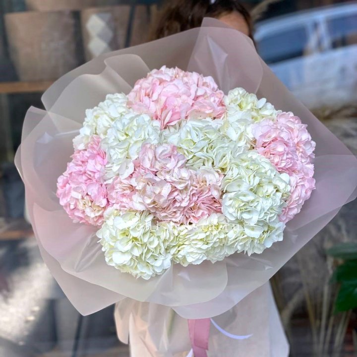 Букет гортензий № 3 в Саратове