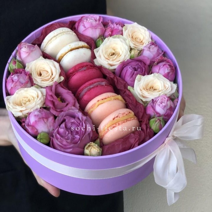 Цветочный бокс "Лаванди" в Саратове