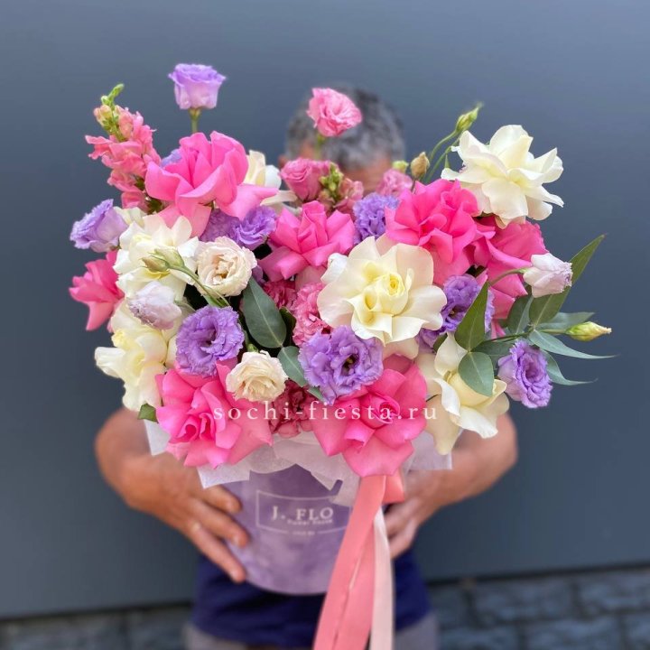 Цветочный бокс "Сиона" в Саратове