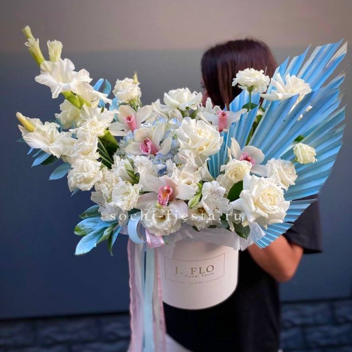 Цветочный бокс №3 в Саратове