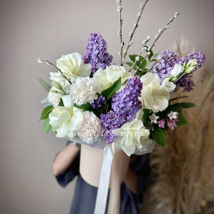 Цветочный бокс "Воскресенье" в Саратове