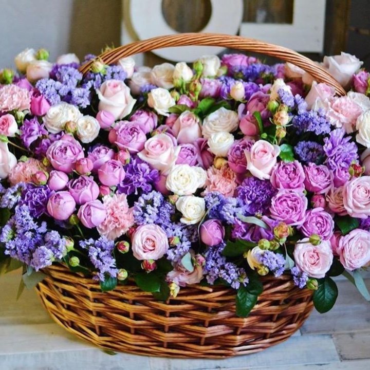 Корзина "Лаванда" в Саратове