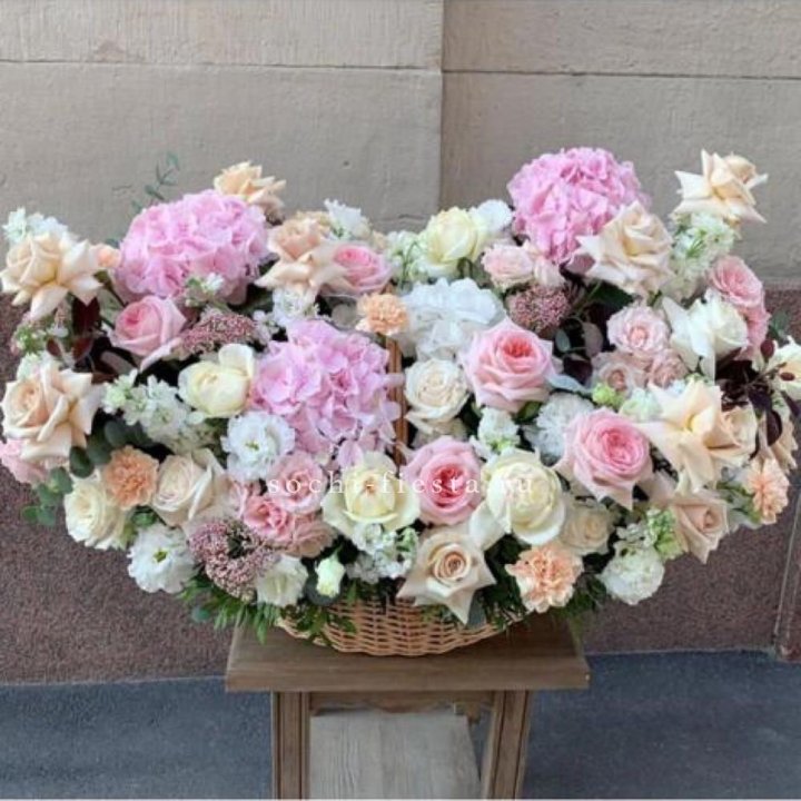 Цветочная корзина макси N2 в Саратове