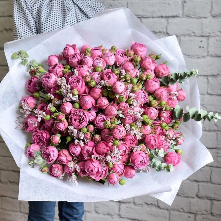 51 кустовая роза в Саратове