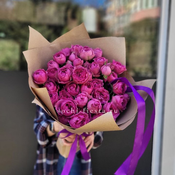 Букет с Мисти бабблс  в Саратове