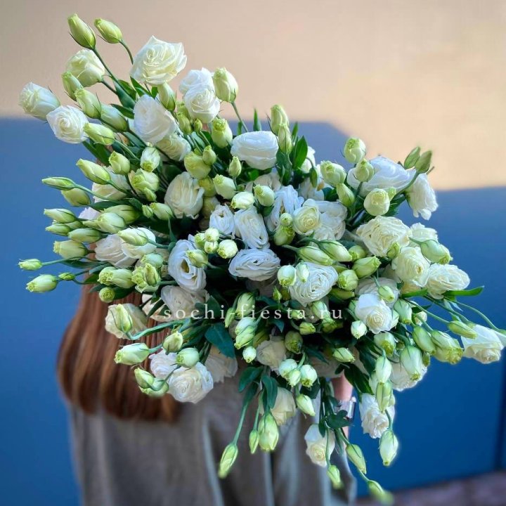 Охапка эустомы в Саратове