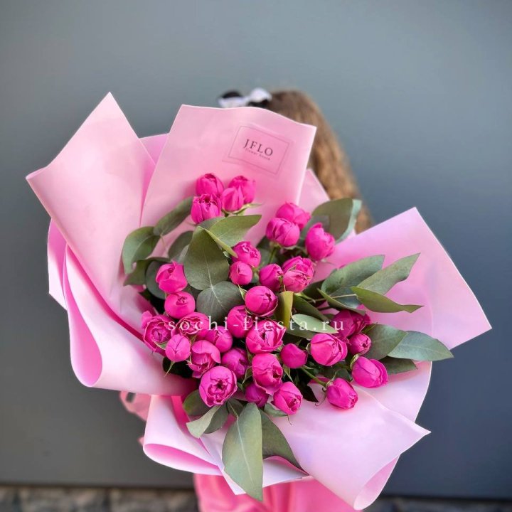 Пионовидные розы баблс в Саратове