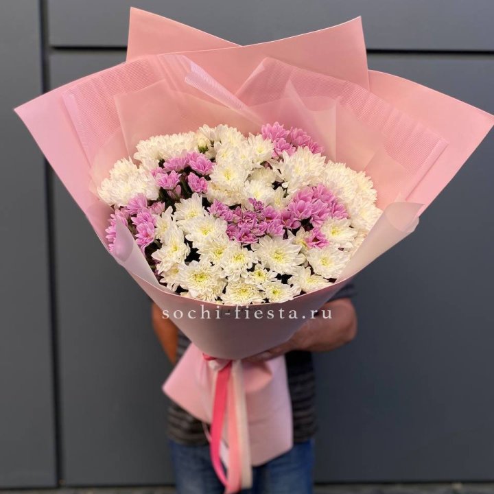  Букет хризантем- гигант  в Саратове