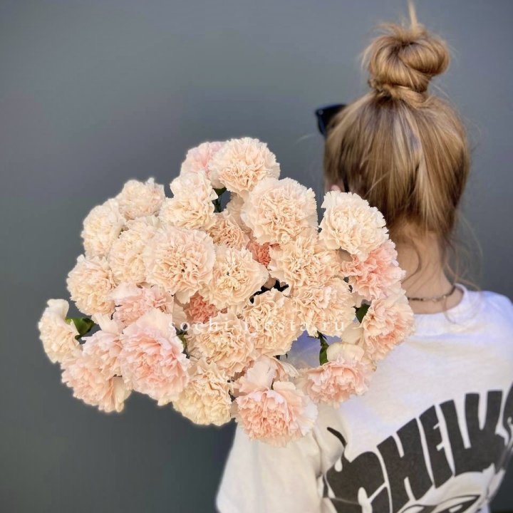 Охапка диантусов  в Саратове