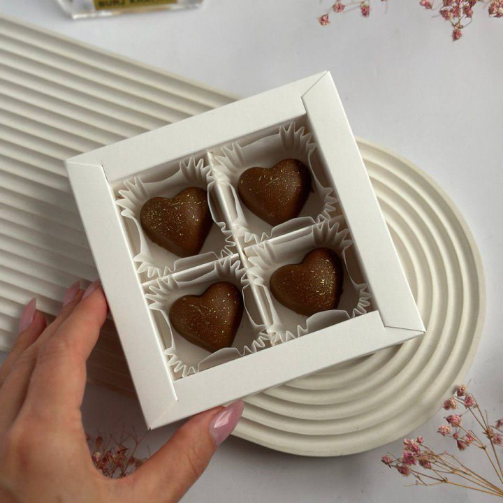 Бельгийский шоколад сердца в Саратове