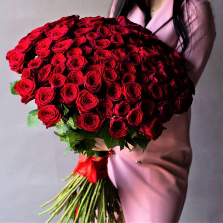 101 высокая роза в Саратове