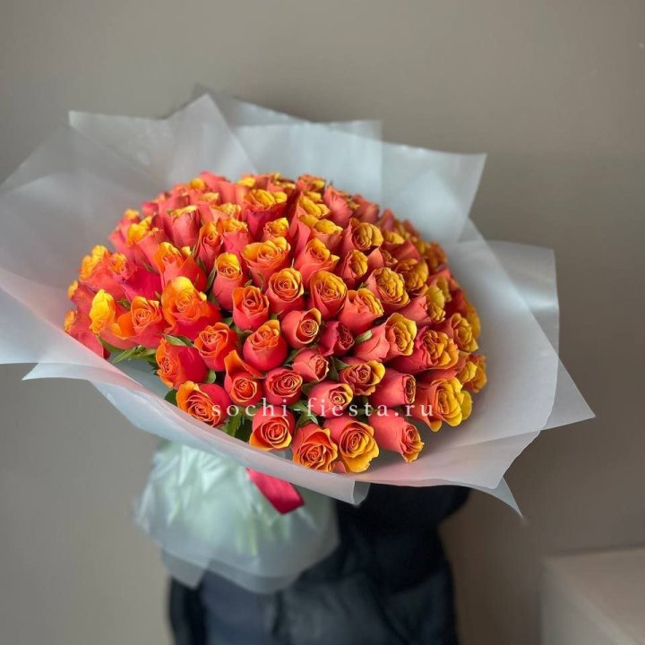 101 кенийская огненная роза  в Саратове