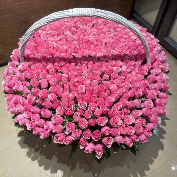 501 розовая роза в Саратове