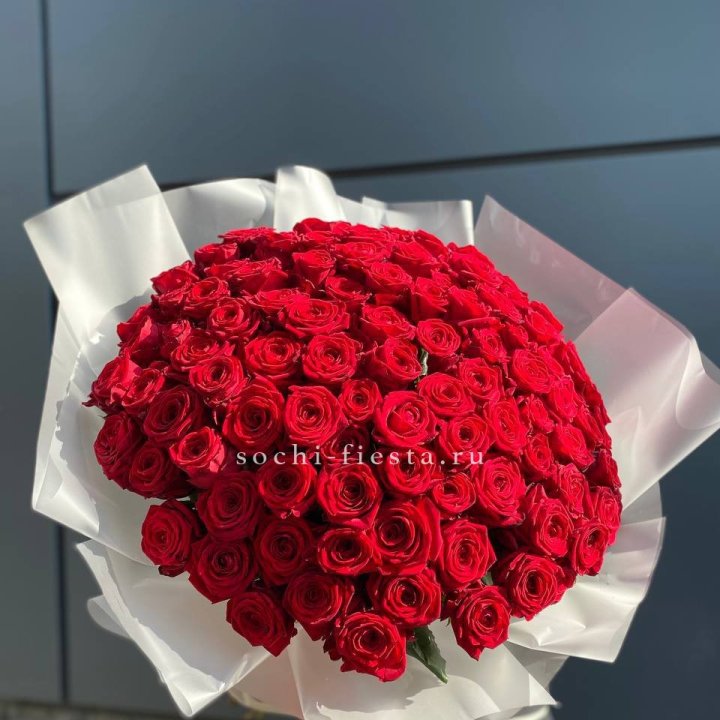 101 высокая роза в Саратове