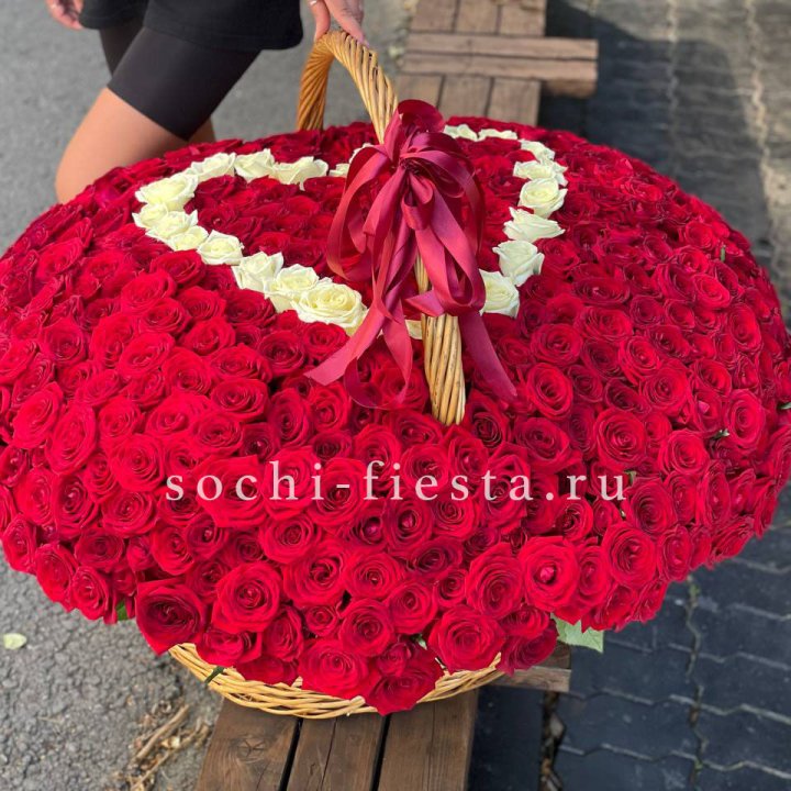 505 роз в Саратове