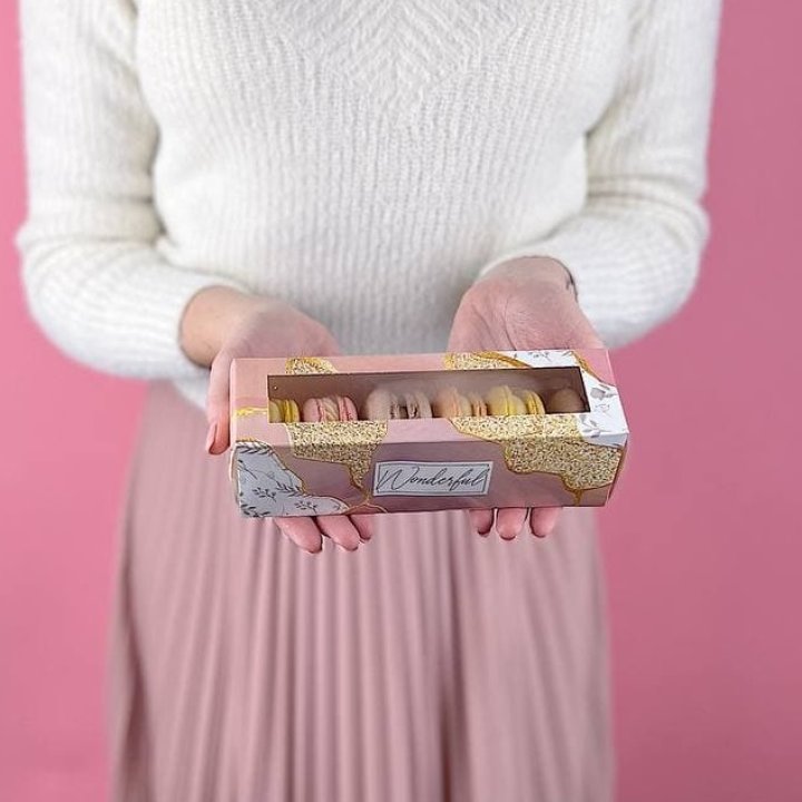 Коробка макаронс 5 шт. в Саратове