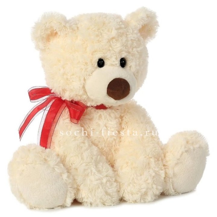 Белый плюшевый мишка  в Саратове