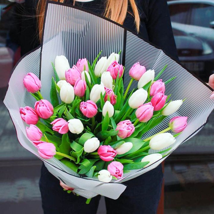 29 тюльпанов микс в Саратове