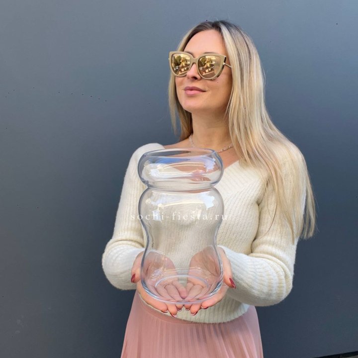 Стеклянная ваза №1 в Саратове